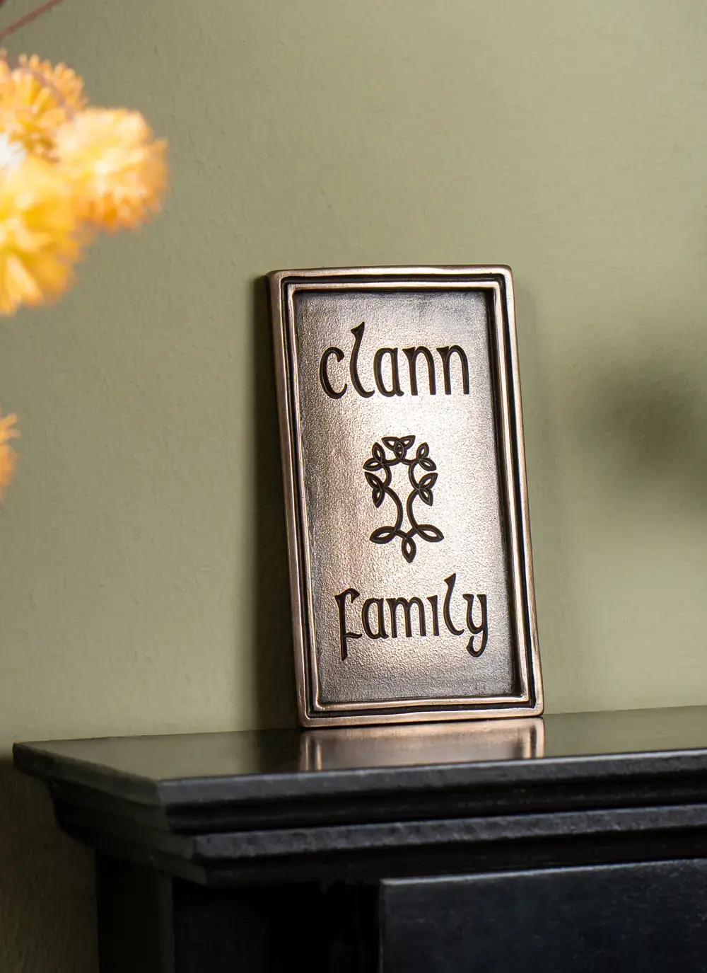Clann - Family Bronze Plaque
